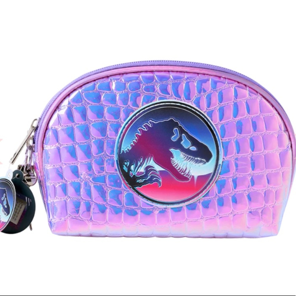 Jurassic World x Profusion Cosmetics Cosmetics Bag w/ Body Gems NEW